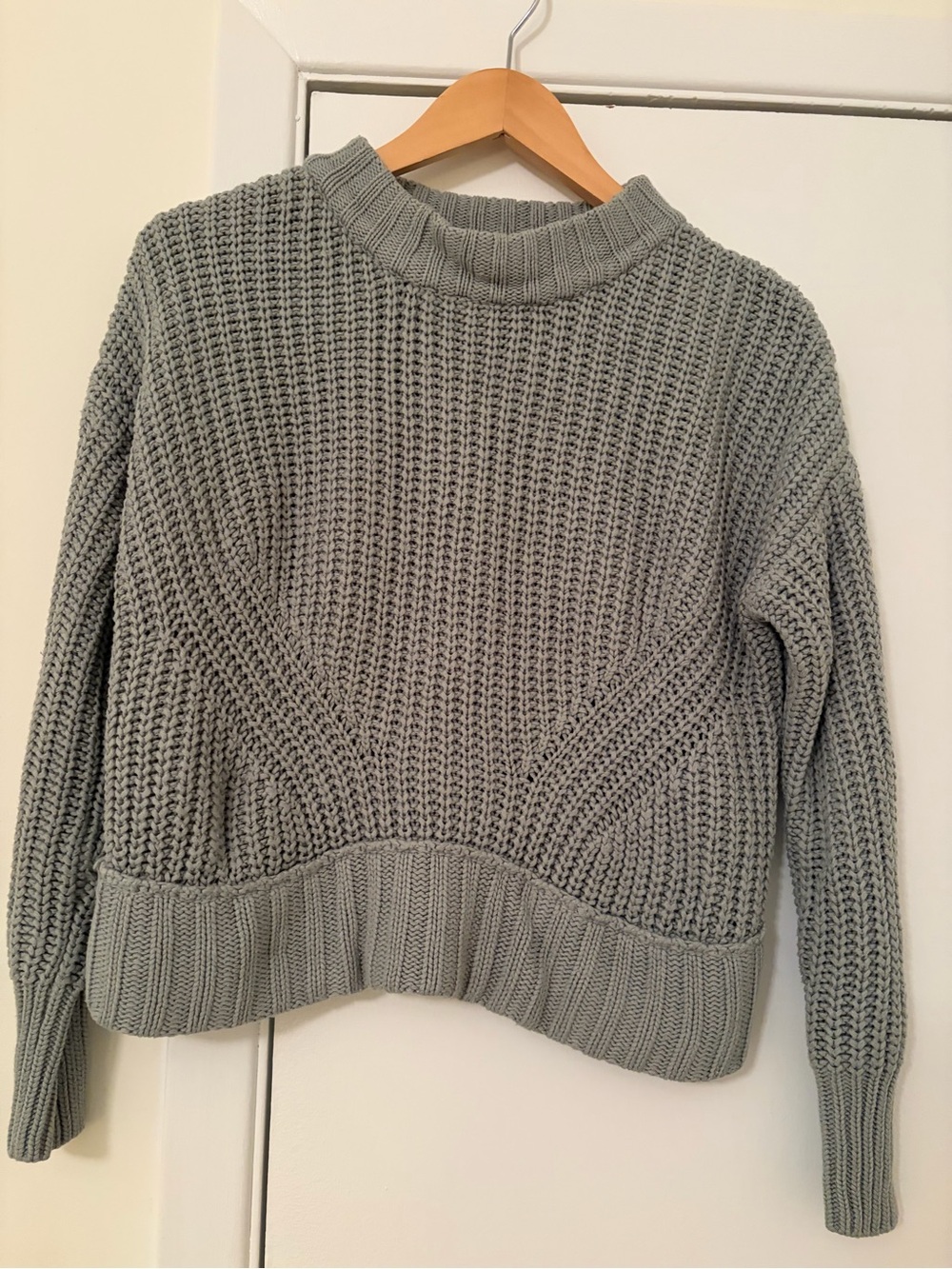 Pink Rose Chunky Knit Turtleneck Sweater